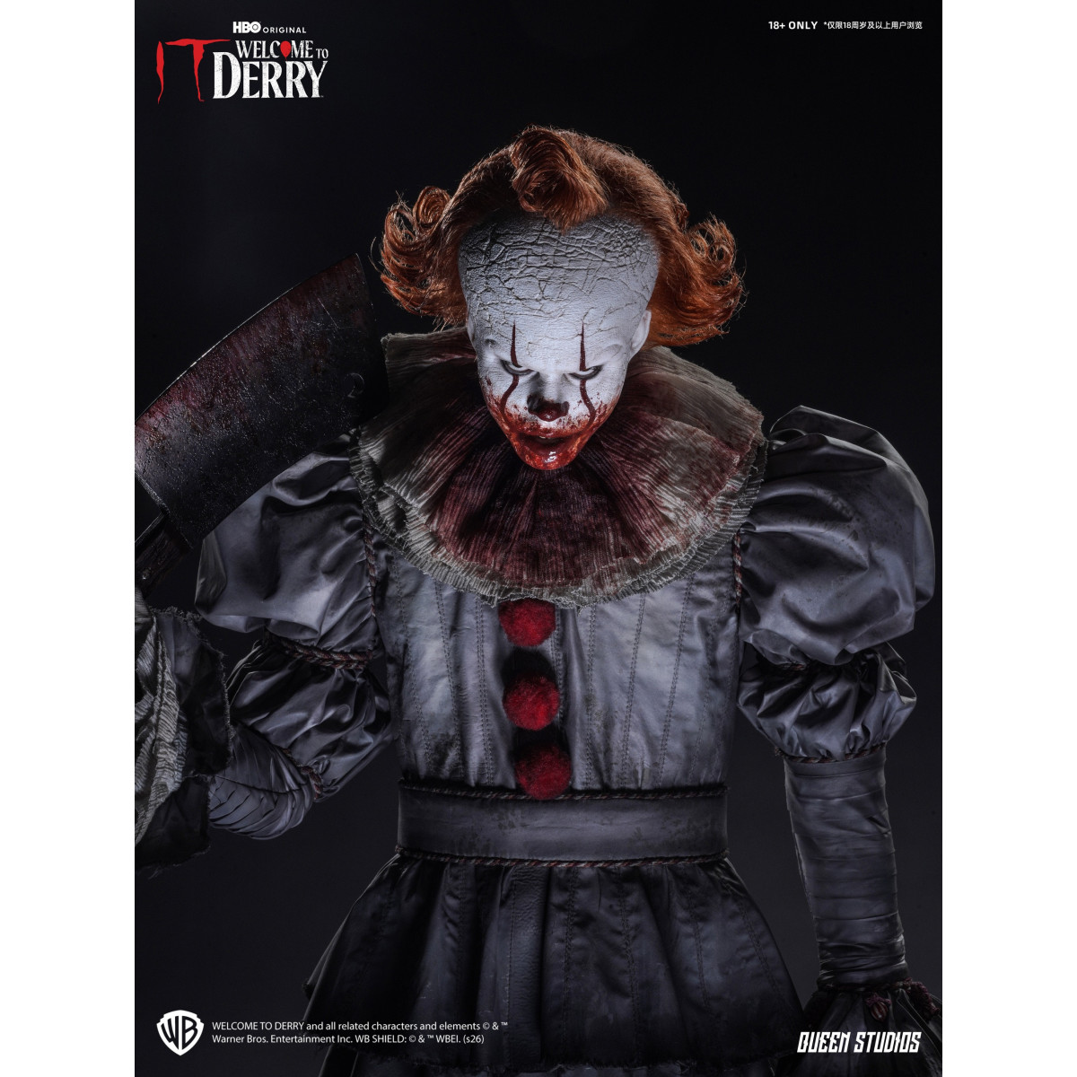 Queen Studios - Pennywise 1/3-scale "Welcome to Derry" Standard Statue