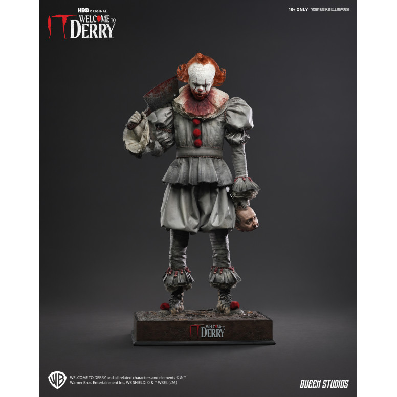 Queen Studios - Pennywise 1/3 Statue: Welcome to Derry Premium