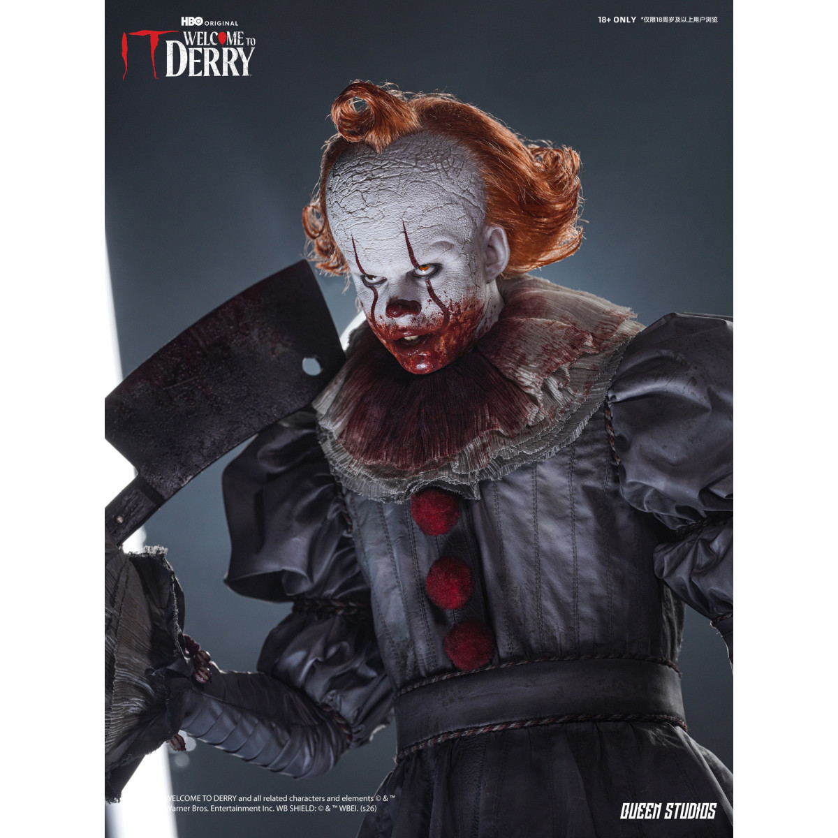 Queen Studios - Pennywise 1/3 Statue: Welcome to Derry Premium