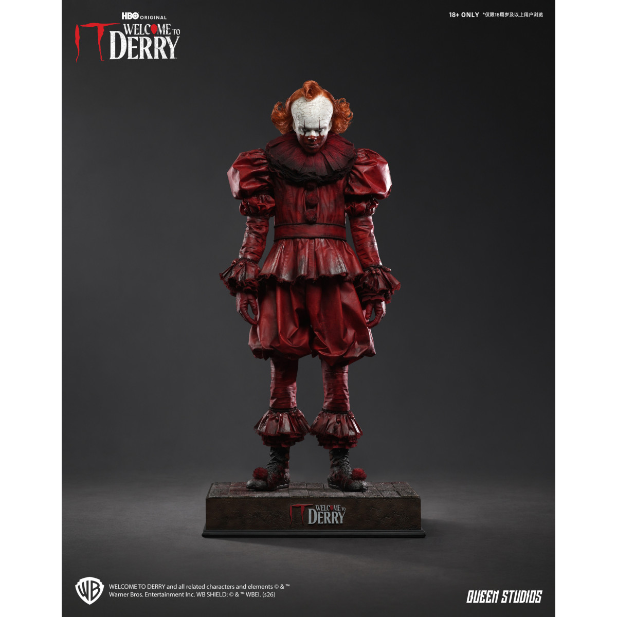 Queen Studios - Pennywise 1/3 Statue: Welcome to Derry Premium