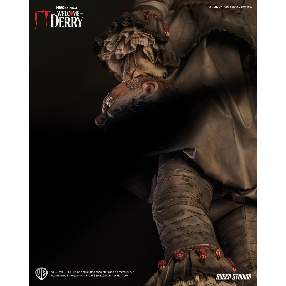 Queen Studios - Pennywise 1/3 Statue: Welcome to Derry Premium