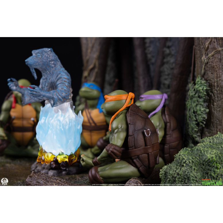 Premium Collectibles Studio PCS - TMNT Mini-Scale Diorama: Splinter's Spirit
