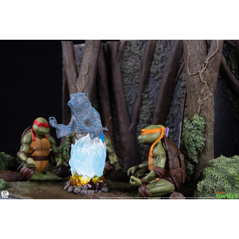 Premium Collectibles Studio PCS - TMNT Mini-Scale Diorama: Splinter's Spirit