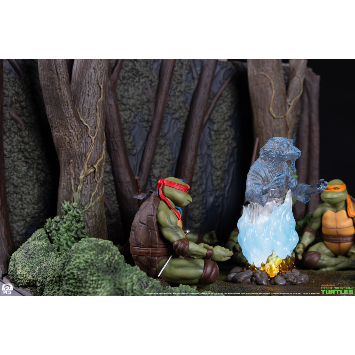 Premium Collectibles Studio PCS - TMNT Mini-Scale Diorama: Splinter's Spirit