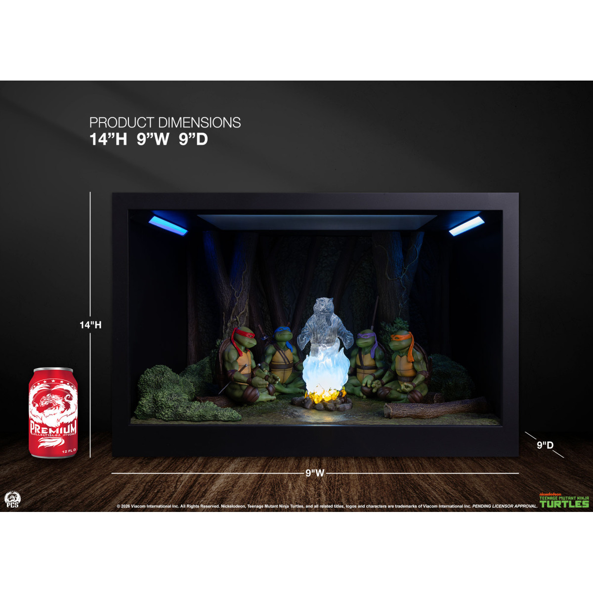 Premium Collectibles Studio PCS - TMNT Mini-Scale Diorama: Splinter's Spirit