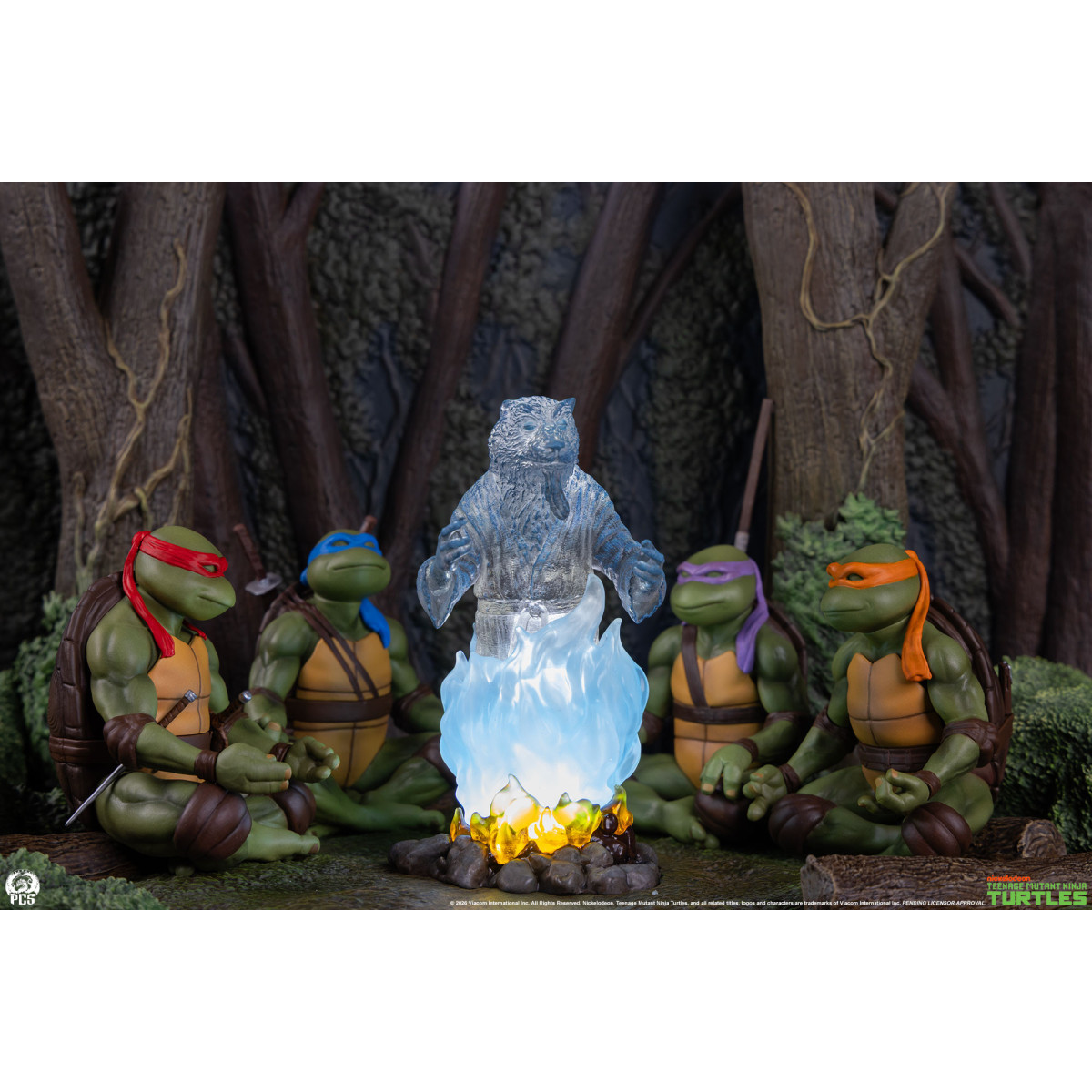 Premium Collectibles Studio PCS - TMNT Mini-Scale Diorama: Splinter's Spirit