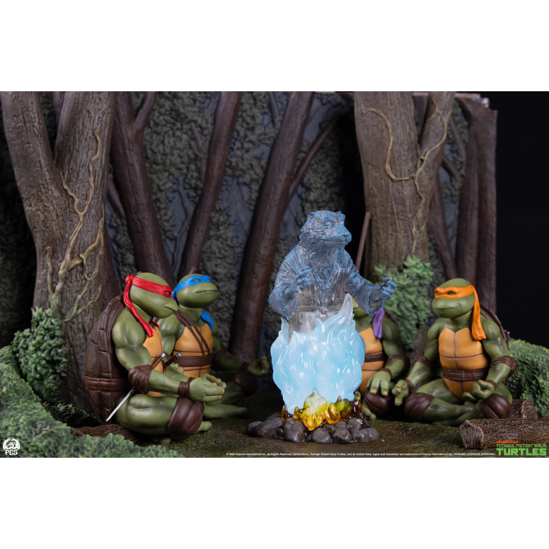 Premium Collectibles Studio PCS - TMNT Mini-Scale Diorama: Splinter's Spirit