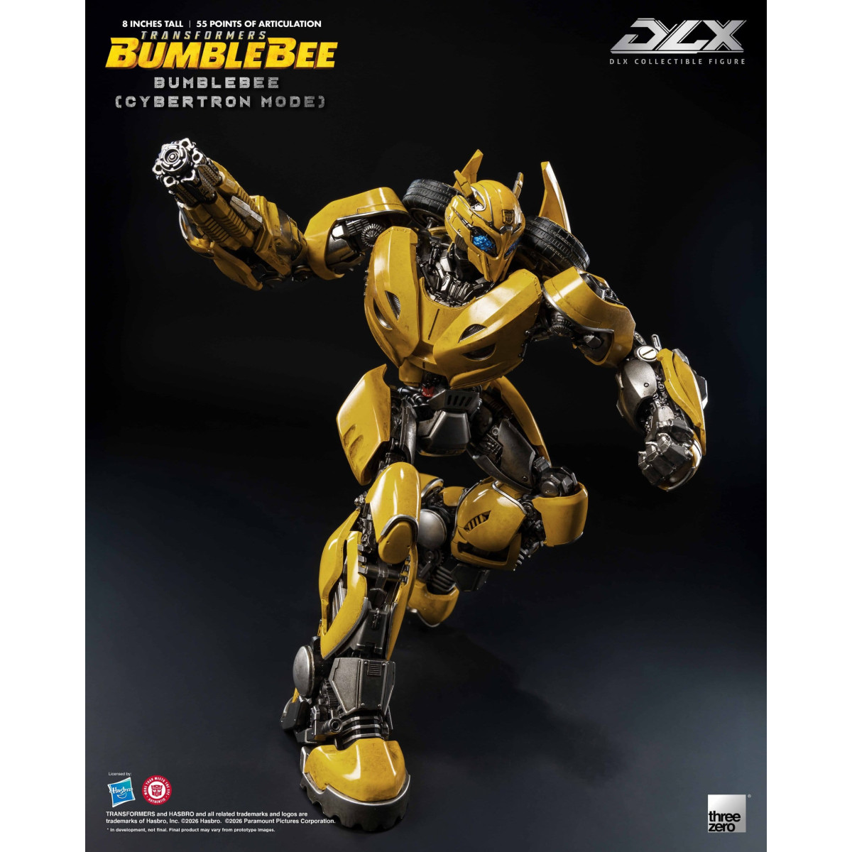 Three Zero Transformers - Bumblebee DLX Bumblebee Cybertron Mode Figure