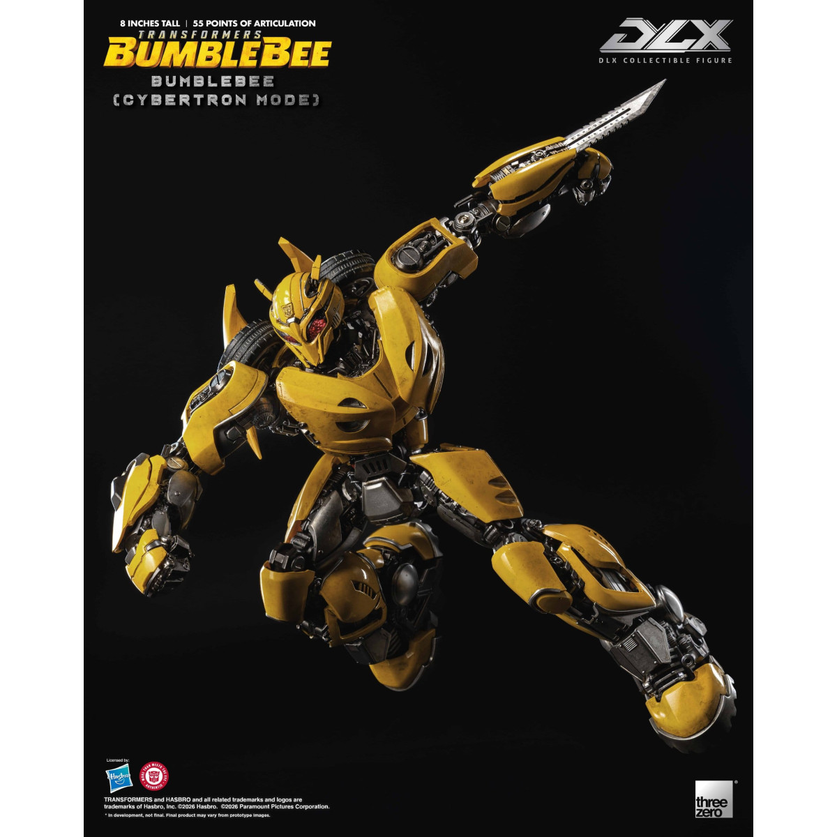 Three Zero Transformers - Bumblebee DLX Bumblebee Cybertron Mode Figure