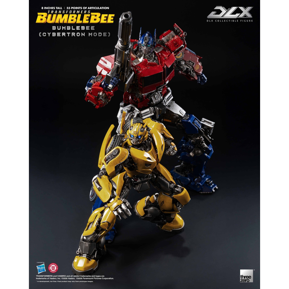 Three Zero Transformers - Bumblebee DLX Bumblebee Cybertron Mode Figure