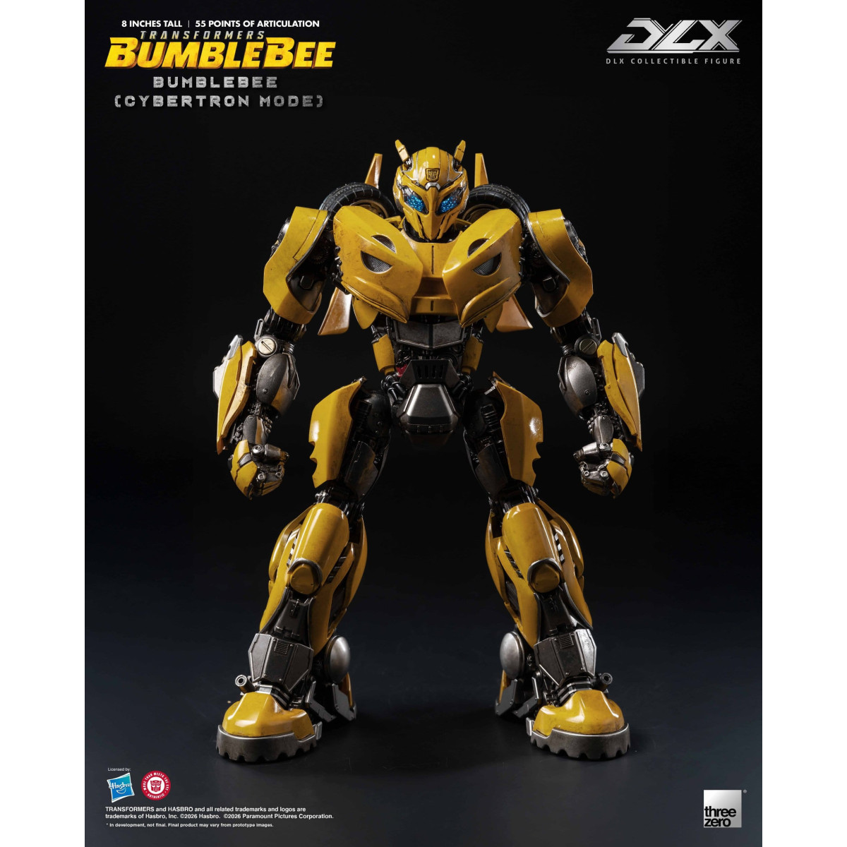 Three Zero Transformers - Bumblebee DLX Bumblebee Cybertron Mode Figure