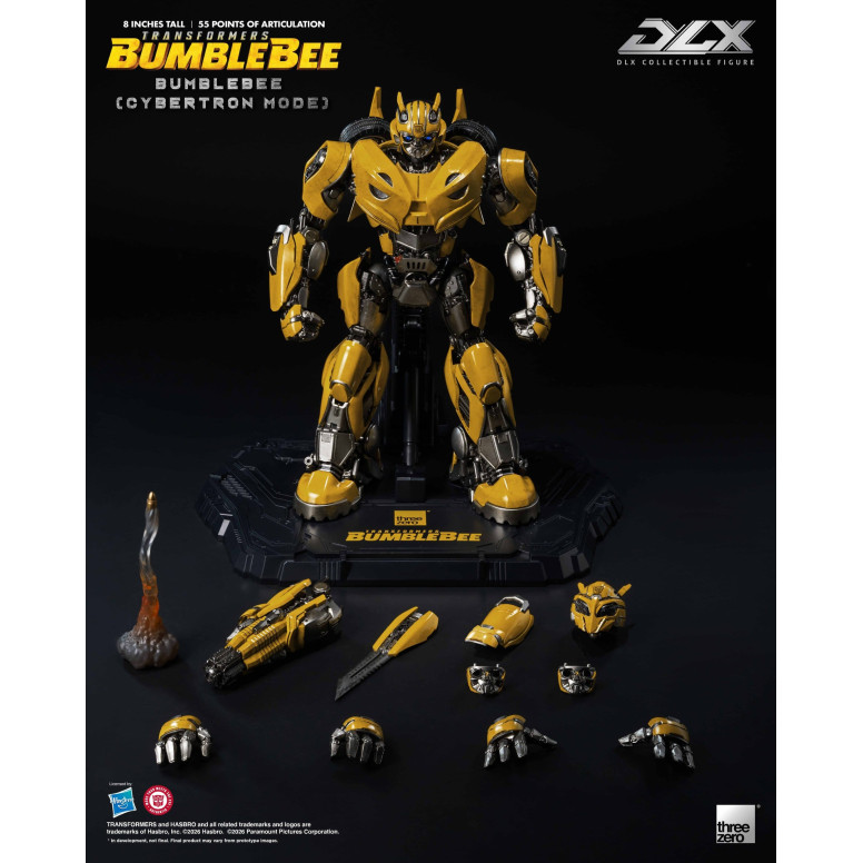 Three Zero Transformers - Bumblebee DLX Bumblebee Cybertron Mode Figure