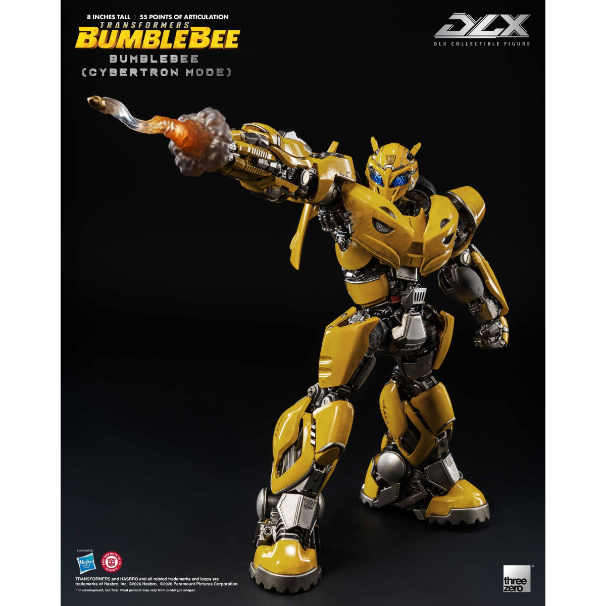 Three Zero Transformers - Bumblebee DLX Bumblebee Cybertron Mode Figure