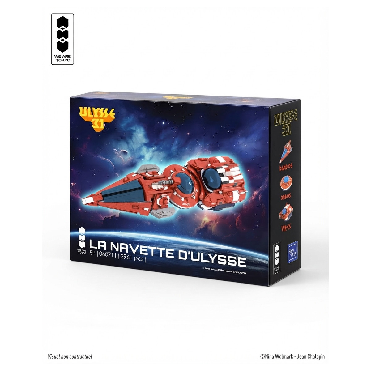 Pantasy X We are Tokyo Ulysses 31 Ulysse Shuttle Building Set
