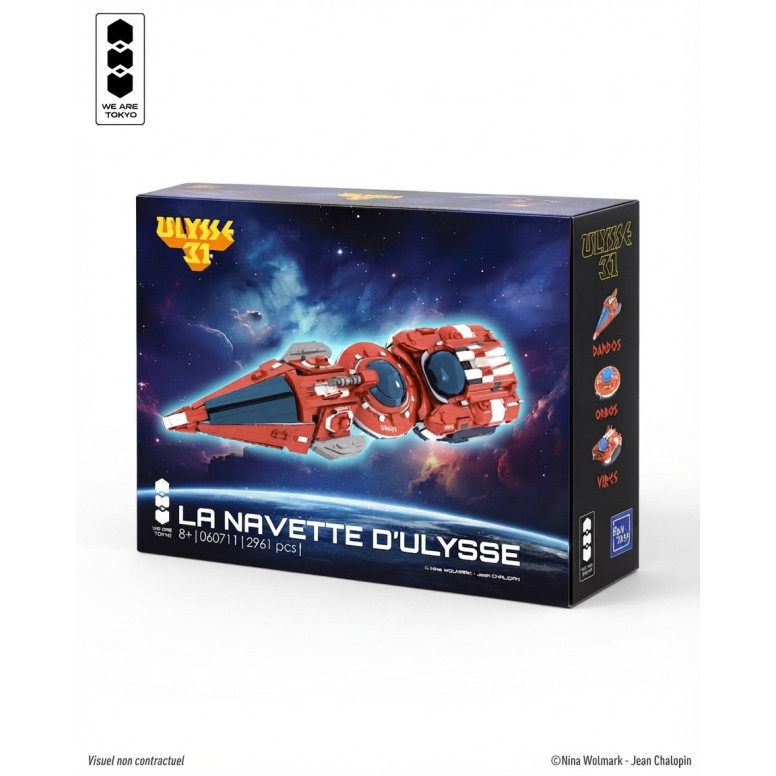 Pantasy X We are Tokyo Ulysses 31 Ulysse Shuttle Building Set