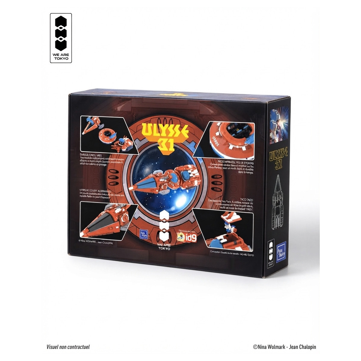 Pantasy X We are Tokyo Ulysses 31 Ulysse Shuttle Building Set