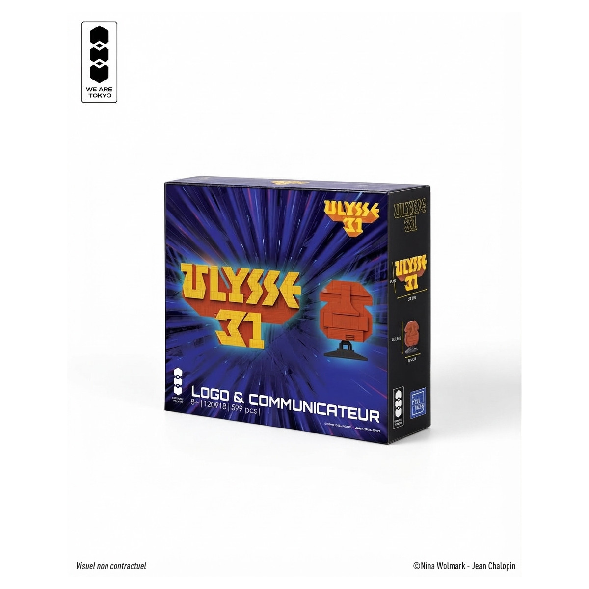 Pantasy X We are Tokyo Ulysses 31 , 24 cm logo & Communicator