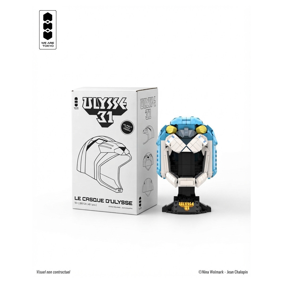 Pantasy X We are Tokyo Ulysses 31 Shuttle + Logo + Communicator Package