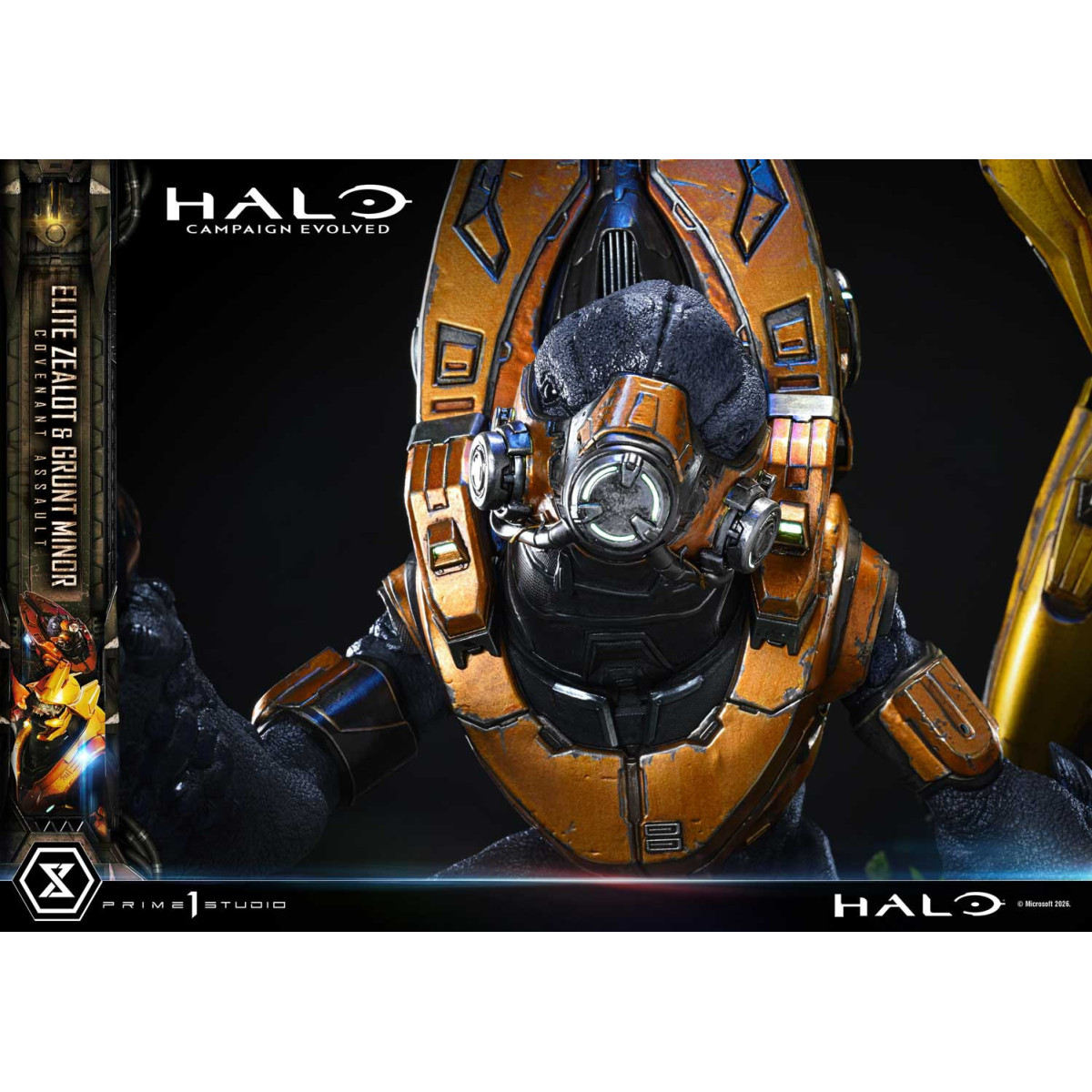 Prime 1 Studio - Halo Campagn Evolved Elite Zealot & Grunt Minor: Covenant Assault Bonus Version