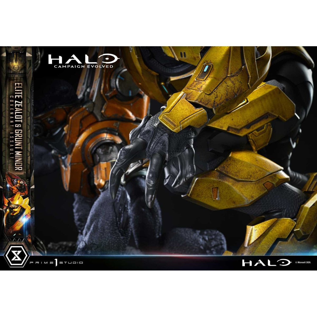 Prime 1 Studio - Halo Campagn Evolved Elite Zealot & Grunt Minor: Covenant Assault Bonus Version
