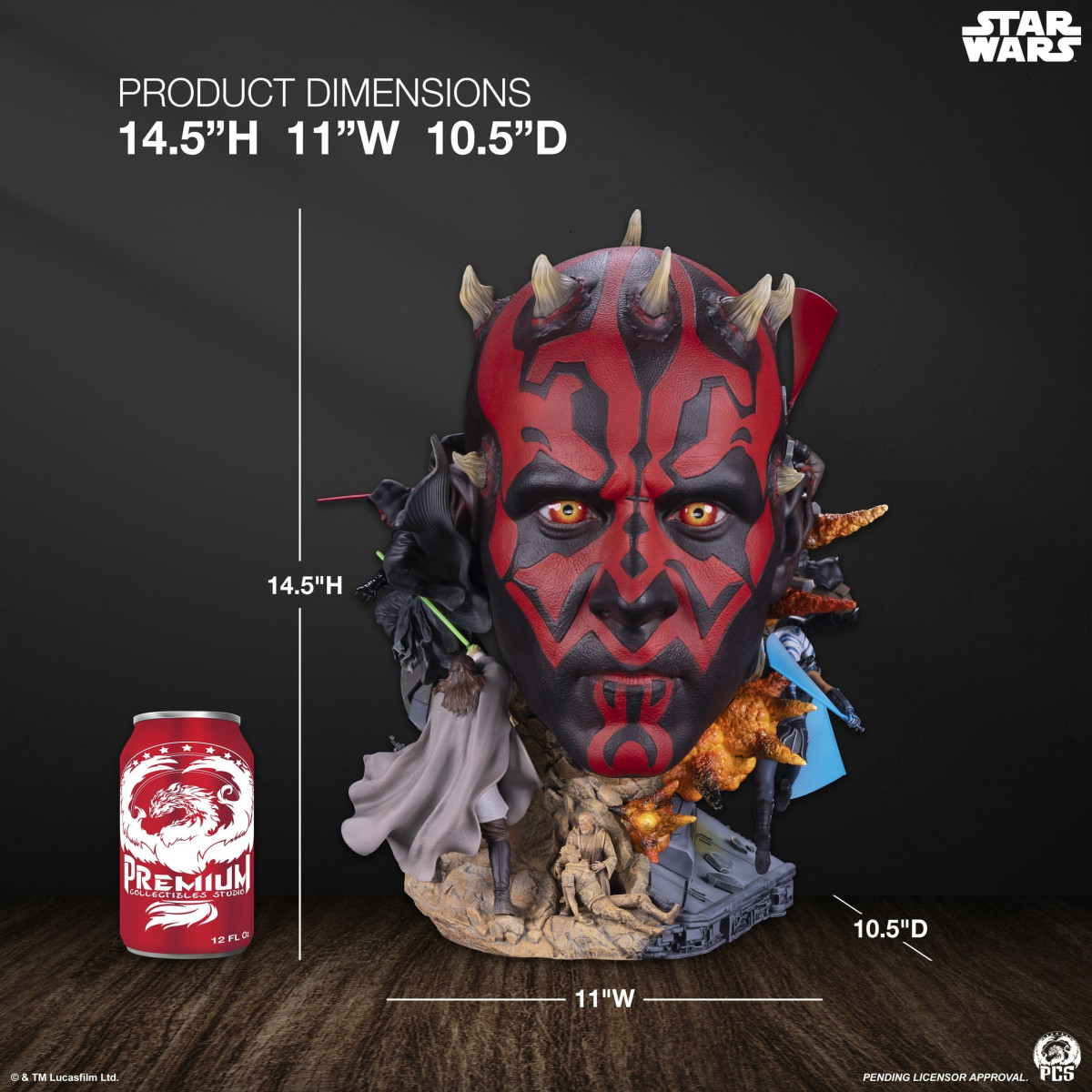 PCS Star Wars - Darth Maul Fine Art Bust