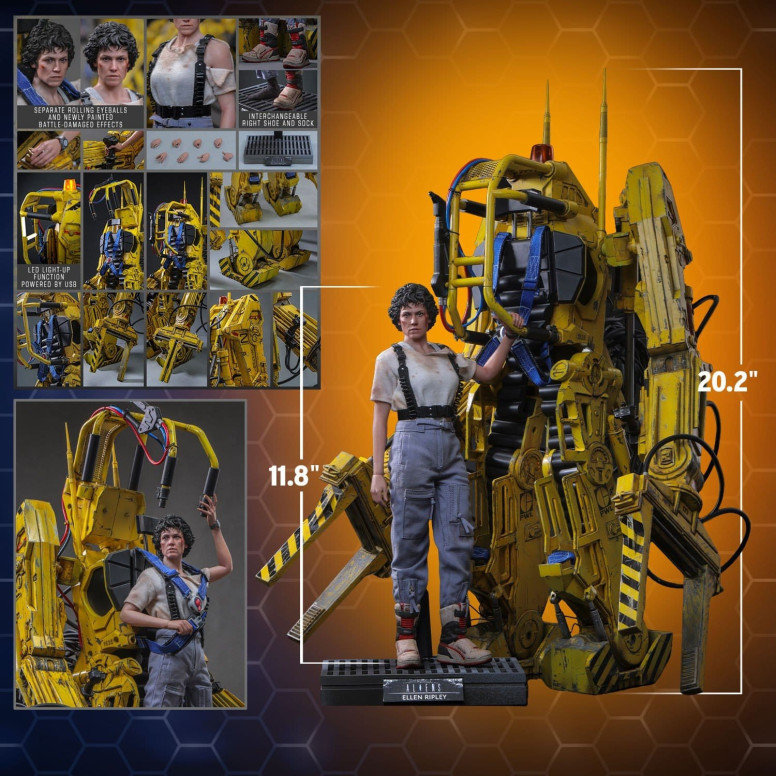 Hot Toys - Aliens - Ellen Ripley Power Loader Set 1/6 MMS923