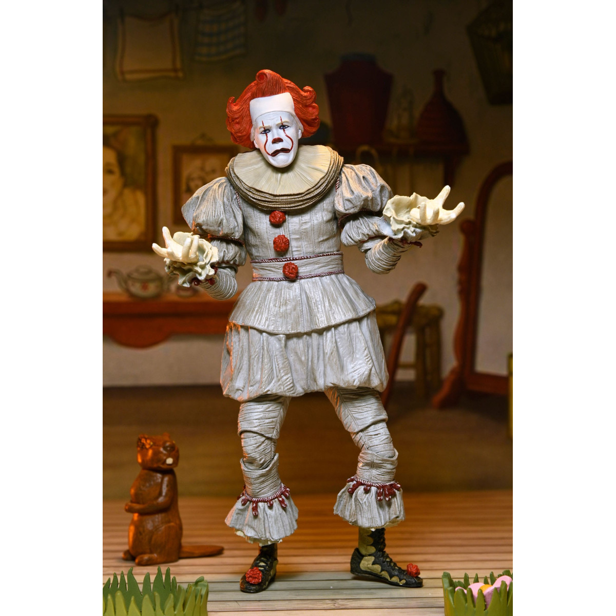 Neca IT - CA - "Welcome to Derry" Ultimate Bob Gray as Pennywise Figurine