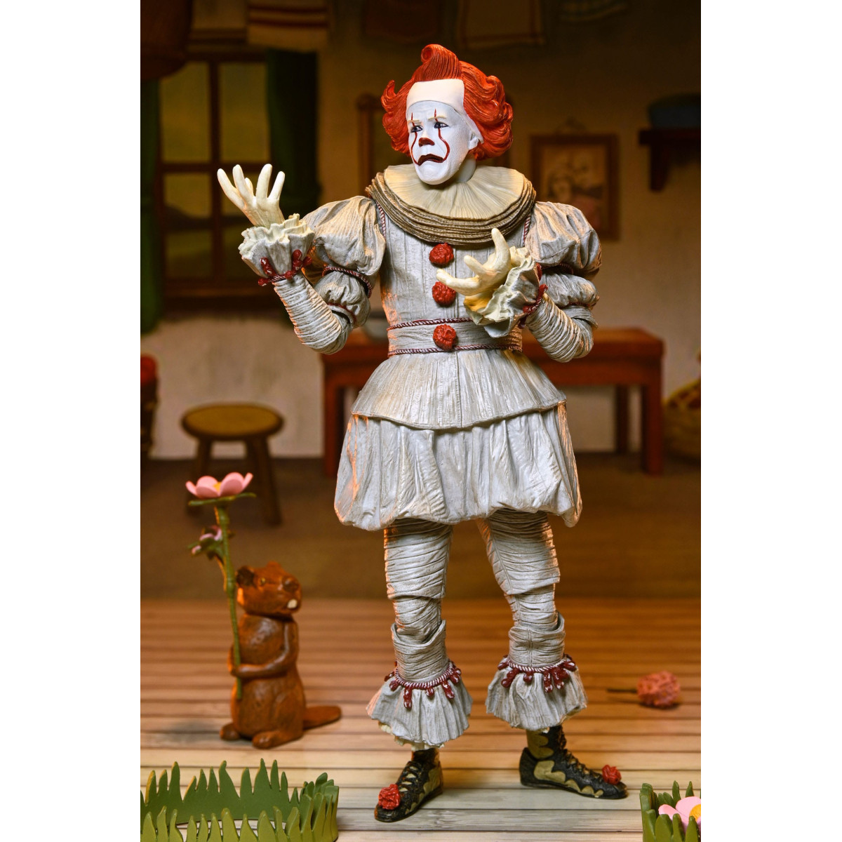 Neca IT - CA - "Welcome to Derry" Ultimate Bob Gray as Pennywise Figurine