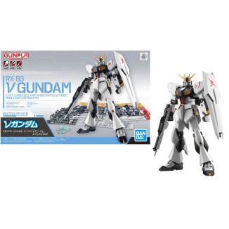 Bandai - Gunpla - Gundam 1/144 HG - RX-93 ν Gundam Nu Gundam - Mobile Suit Gundam: Char's Counterattack Figurine