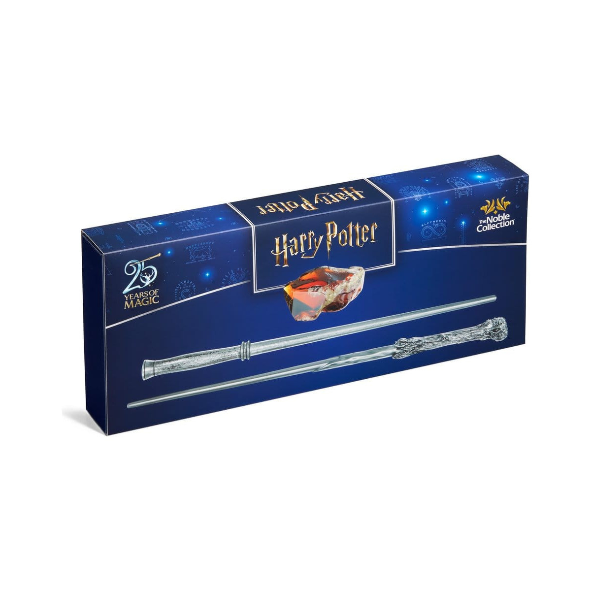 The " Noble Collection " Celebration Wand - Harry Potter 25th Anniversary Wands and Sorcerer's Stone Set