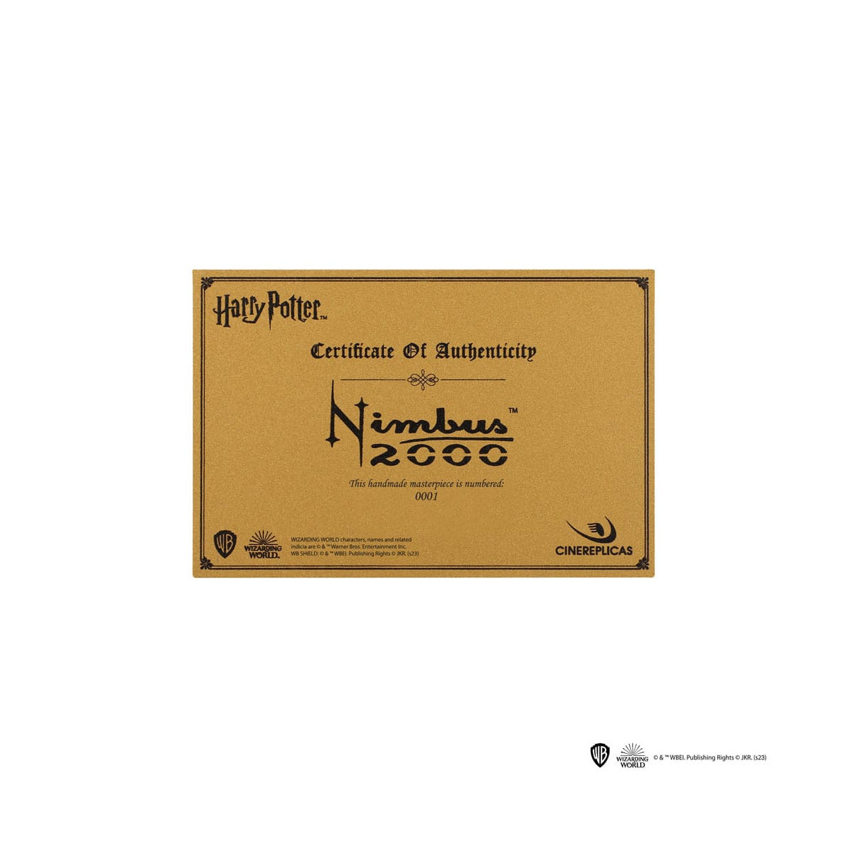 Harry Potter Cinereplicas - 1:1 Scale Replica of the Nimbus 2000 Junior Magic Broomstick