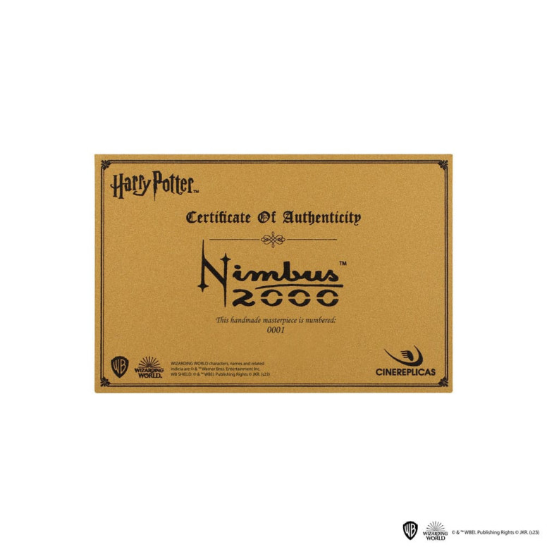 Harry Potter Cinereplicas - 1:1 Scale Replica of the Nimbus 2000 Junior Magic Broomstick