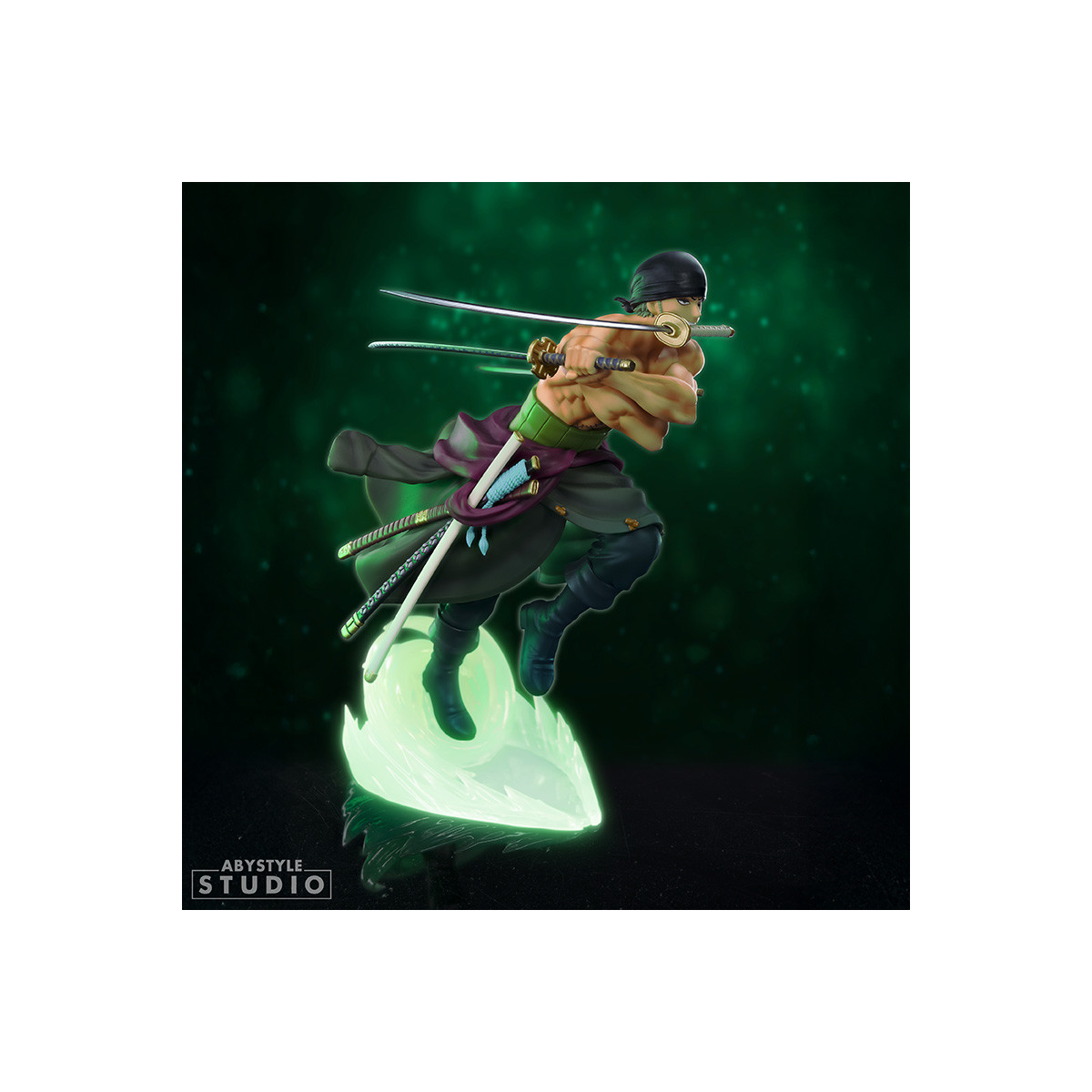 Abystyle - One Piece - Roronoa Zoro Phosphorescent - Super Figure Collection