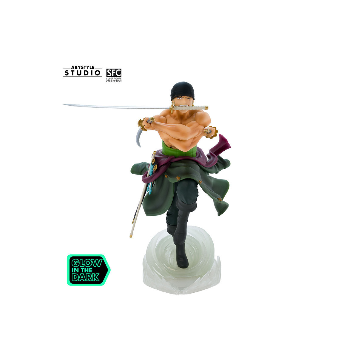 Abystyle - One Piece - Roronoa Zoro Phosphorescent - Super Figure Collection