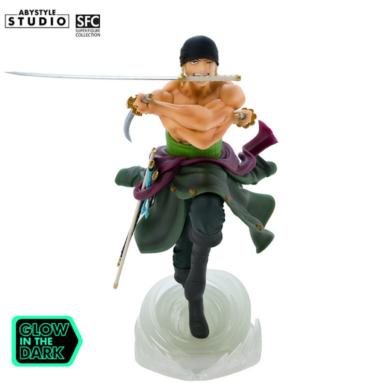 Abystyle - One Piece - Roronoa Zoro Phosphorescent - Super Figure Collection