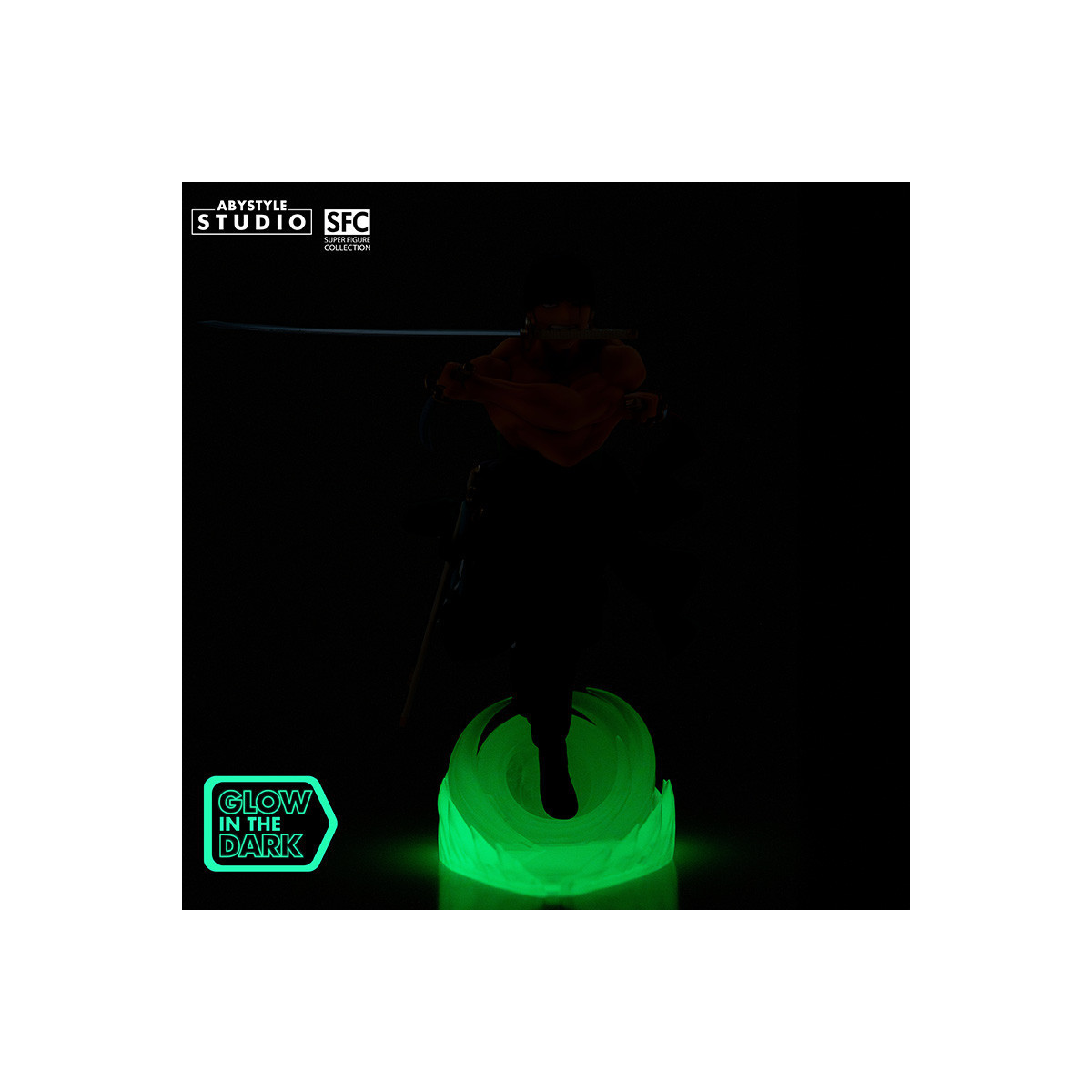 Abystyle - One Piece - Roronoa Zoro Phosphorescent - Super Figure Collection