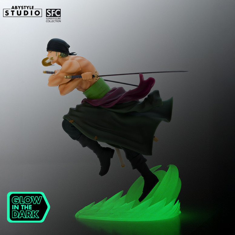 Abystyle - One Piece - Roronoa Zoro Phosphorescent - Super Figure Collection
