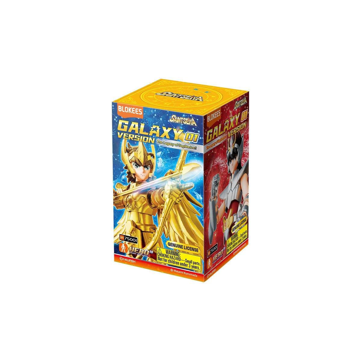 Saint Seiya Blokees - Galaxy Version 01: The Legacy of Sagittarius!! - Assortment of 9 model kits