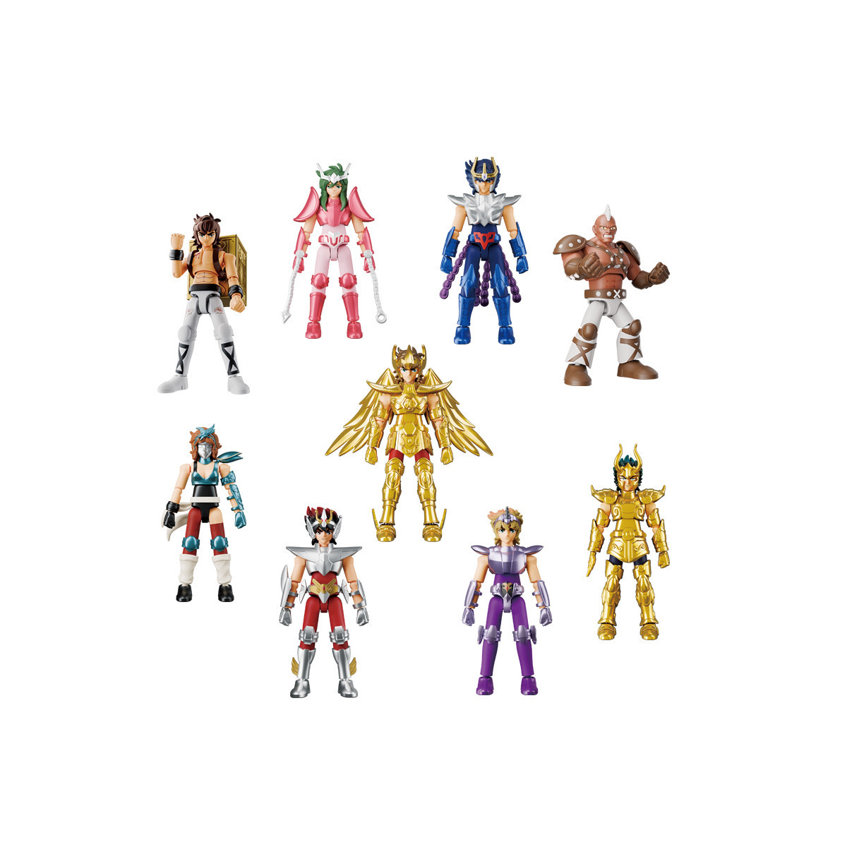 Saint Seiya Blokees - Galaxy Version 01: The Legacy of Sagittarius!! - Assortment of 9 model kits
