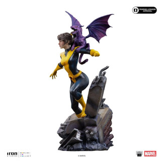 Iron Studios Marvel Comics - X-Men - Kitty Pride & Lockheed 1/10 BDS Art Scale