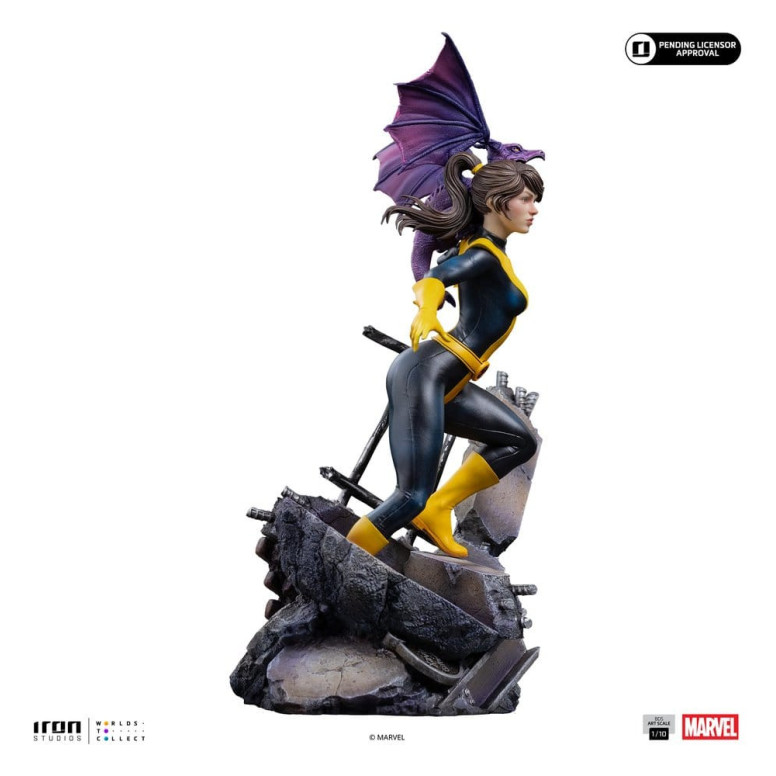 Iron Studios Marvel Comics - X-Men - Kitty Pride & Lockheed 1/10 BDS Art Scale