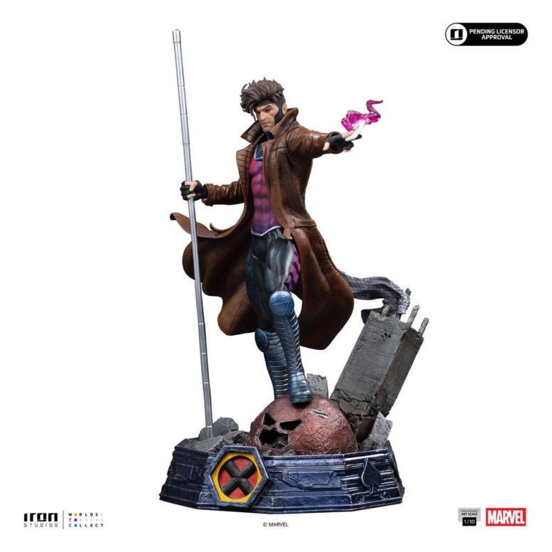 Iron Studios Marvel Comics - X-Men - Gambit 1/10 BDS Art Scale