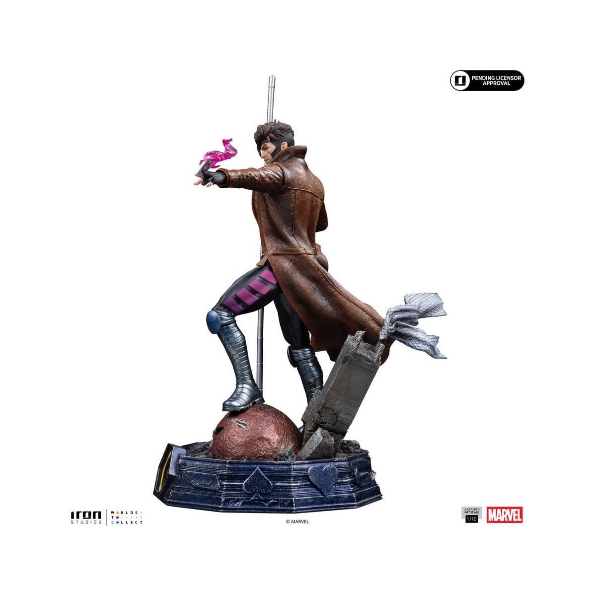 Iron Studios Marvel Comics - X-Men - Gambit 1/10 BDS Art Scale