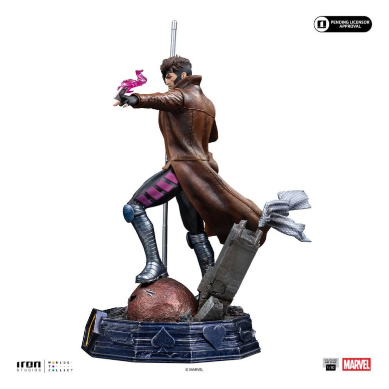 Iron Studios Marvel Comics - X-Men - Gambit 1/10 BDS Art Scale