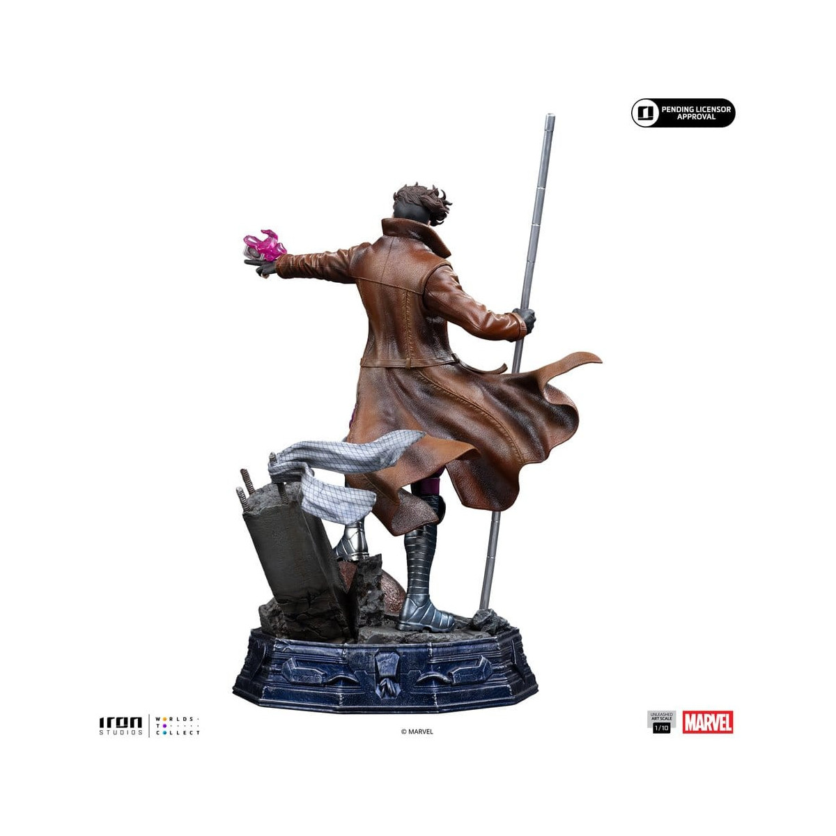 Iron Studios Marvel Comics - X-Men - Gambit 1/10 BDS Art Scale