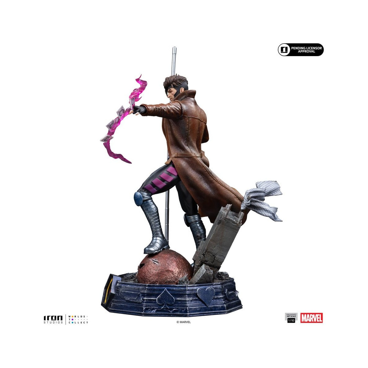 Iron Studios Marvel Comics - X-Men - Gambit 1/10 BDS Art Scale