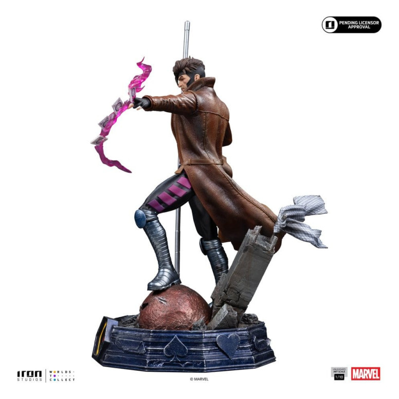 Iron Studios Marvel Comics - X-Men - Gambit 1/10 BDS Art Scale