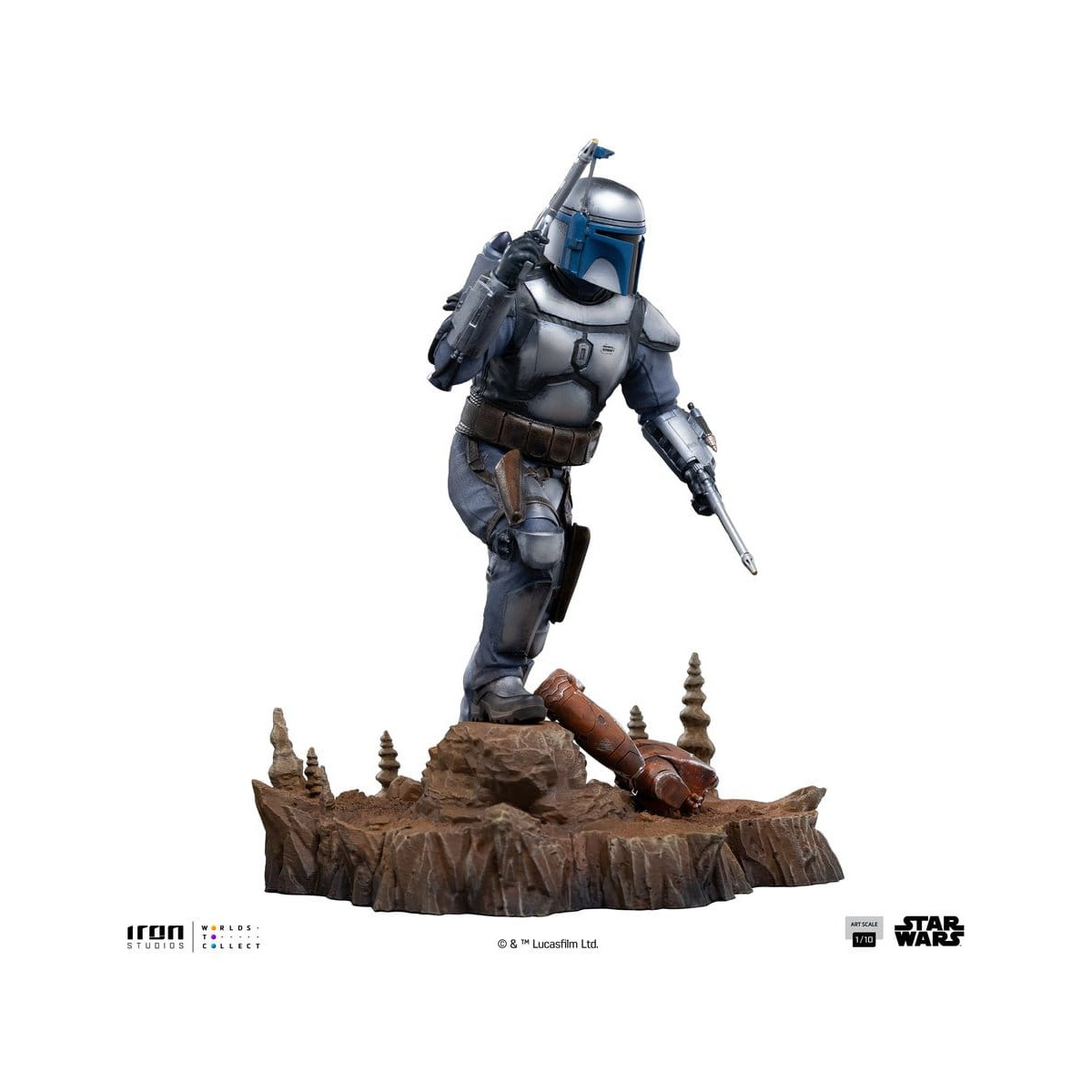 Iron Studios - Jango Fett 1/10 Art Scale - Star Wars Episode II