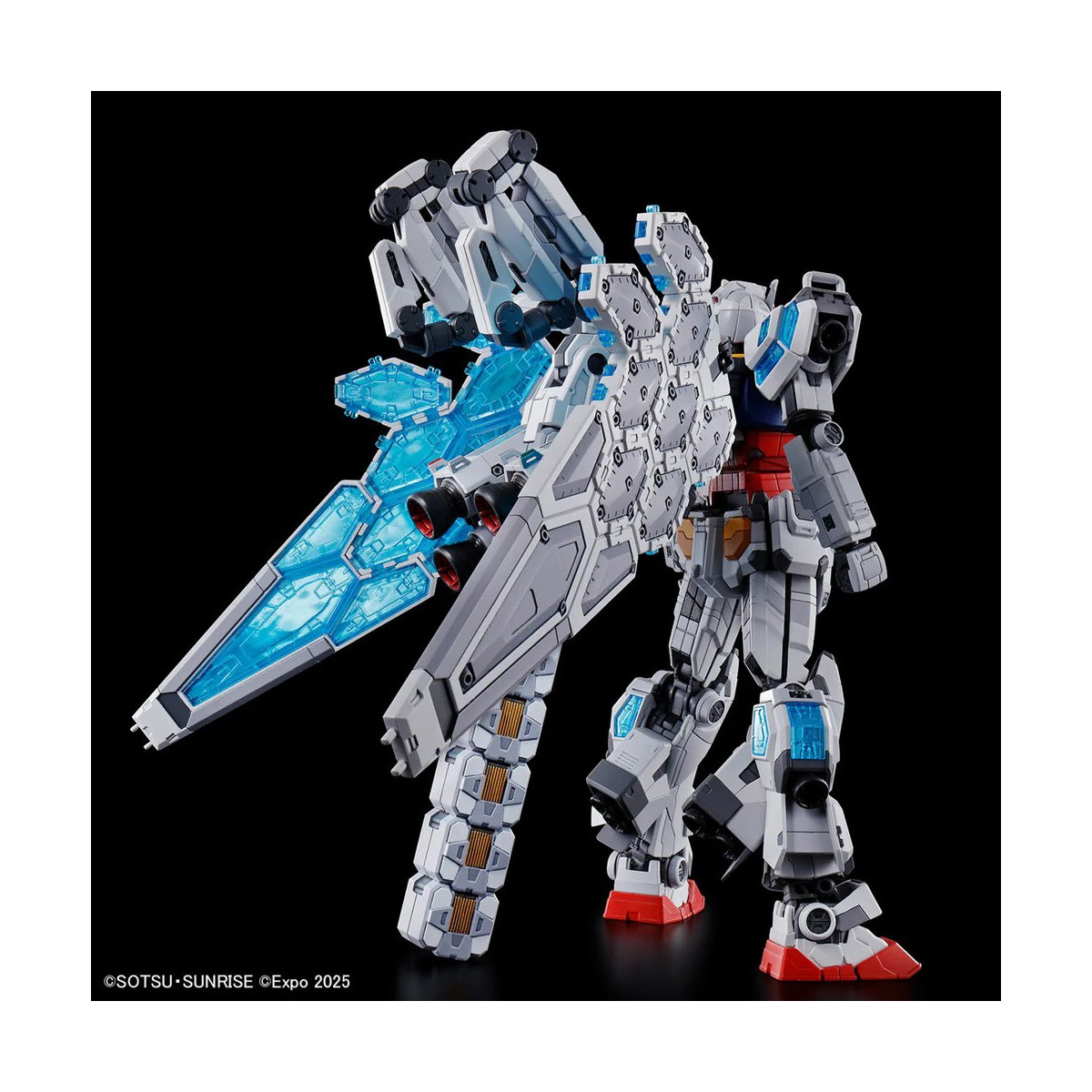 Bandai - Gunpla - 1/144 HG - RX-78F00E Gundam Ex-001 G.L.R.S.S. Feather Unit - Mobile Suit Gundam