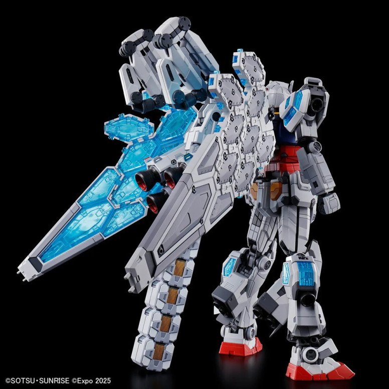 Bandai - Gunpla - 1/144 HG - RX-78F00E Gundam Ex-001 G.L.R.S.S. Feather Unit - Mobile Suit Gundam
